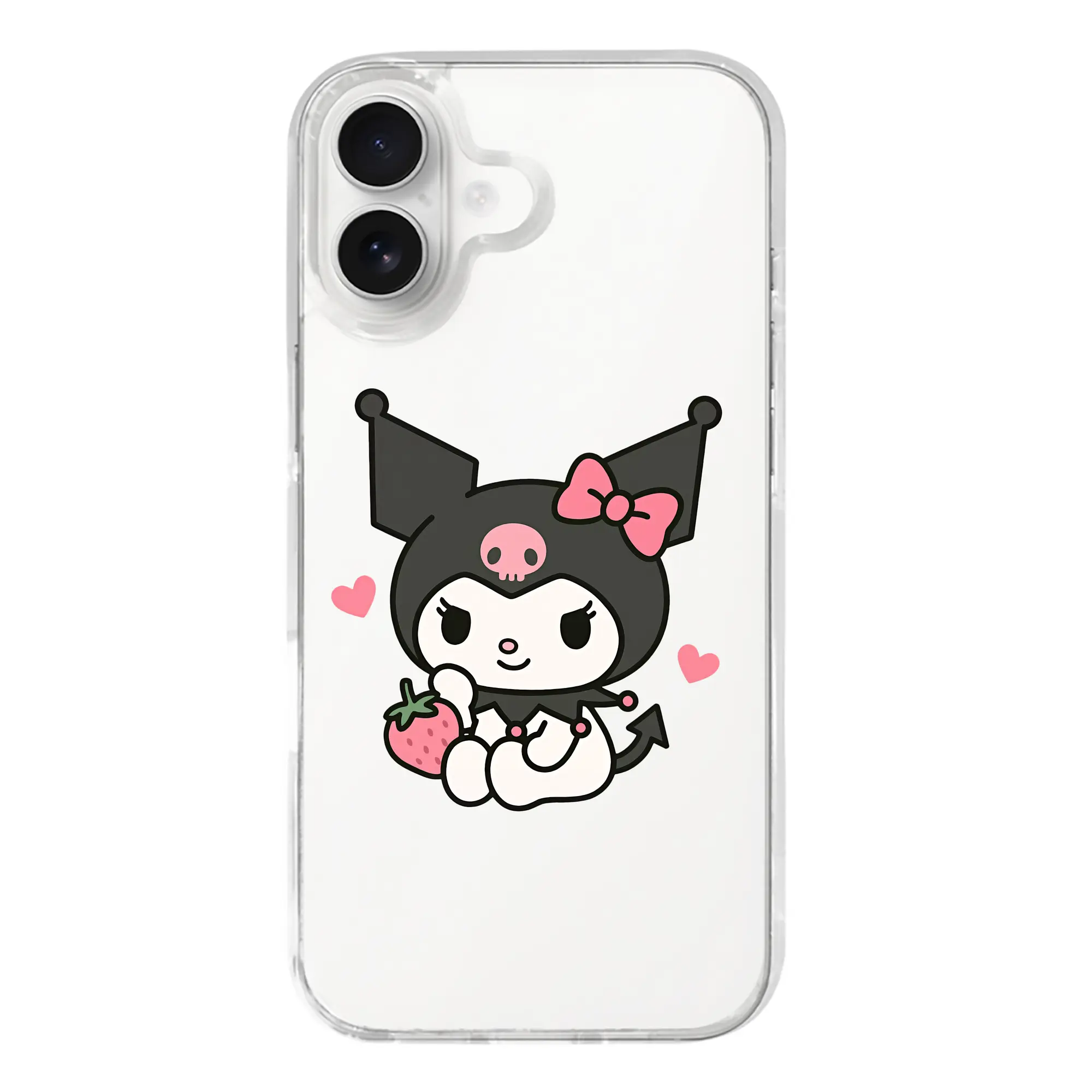 サンリオ グッズ,クロミ - iPhone 17シリーズ 透明スマホケース – 薄型・耐衝撃・精密フィット保護カバー